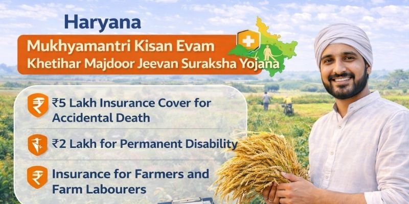 Haryana Mukhyamantri Kisan Evam Khetihar Majdoor Jeevan Suraksha Yojana